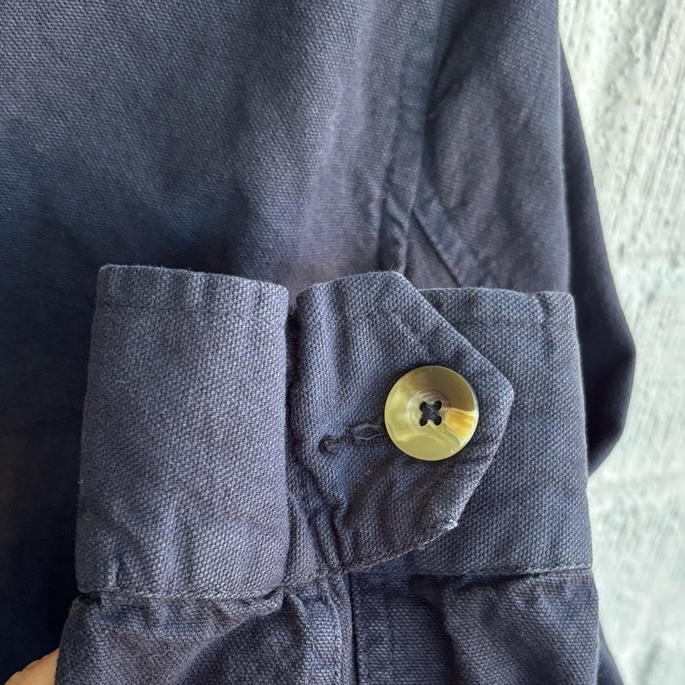 Sundry Utility Cotton Street Navy Blue Utility Jacket sz L/12 - Picture 9 of 9